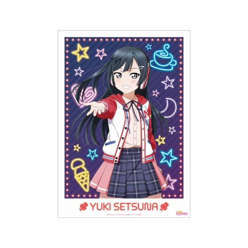 ラブライブ! ニジガク 描き下ろし 優木せつ菜 ミラクル STAY TUNE! A3マット加工ポスター
 
2025年7月27日発売