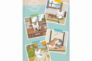 夏目友人帳 描き下ろしイラスト 集合A ニャンコ先生の1日ver. 1ポケットパスケース【再販】
 
2025年7月27日発売