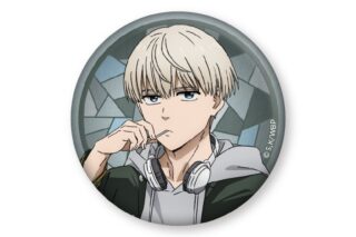 ウィンドブレイカー (ウィンブレ) ステンドグラス風キラキラ缶バッジ 梶 蓮     ホビーストックで2025年5月発売