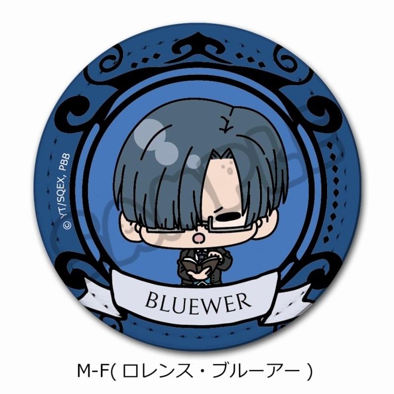 アニメ黒執事 — レザーバッジ(丸形) M-F(ロレンス・ブルーアー)
 
2025年03月上旬発売