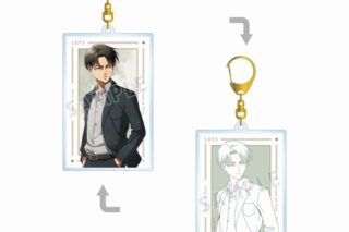 進撃の巨人 描き下ろし リヴァイ 歩み・水彩風ver. 両面BIGアクリルキーホルダー【再販】
 
2025年8月7日発売