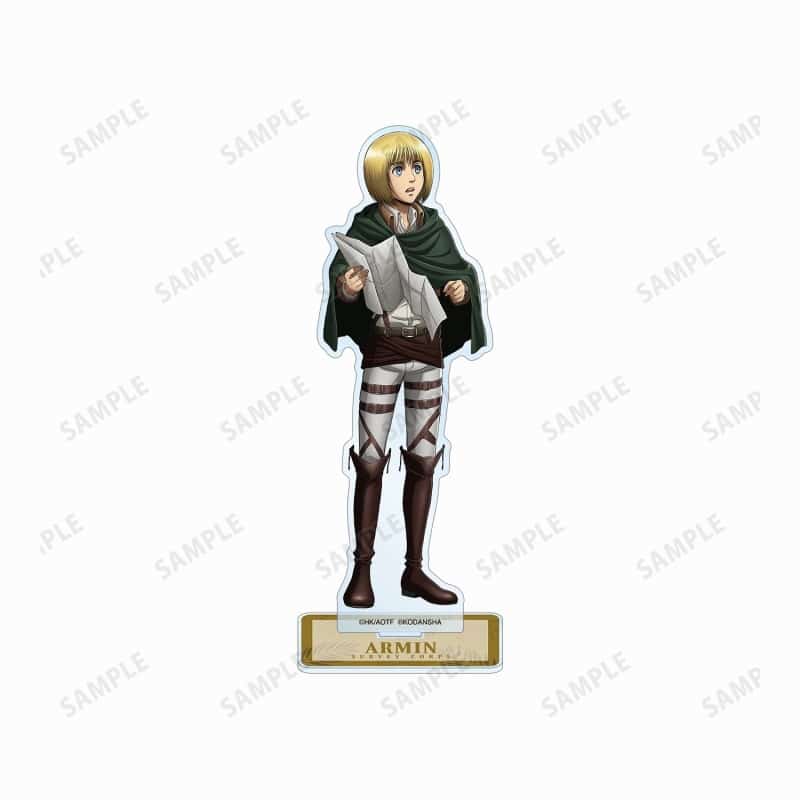 進撃の巨人 描き下ろしイラスト アルミン BIGアクリルスタンド【再販】
 
2025年8月7日発売
で取扱中