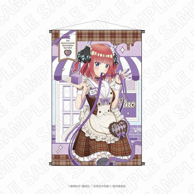 五等分の花嫁* 3 o’clock 五等分の花嫁* B2タペストリー(二乃)
 
2025年06月下旬発売