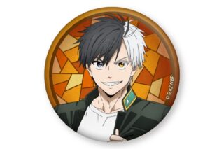 ウィンドブレイカー (ウィンブレ) ステンドグラス風キラキラ缶バッジ 桜 遥     ホビーストックで2025年5月発売