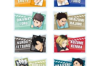 ハイキュー!! トレーディングネームバッジ ～レシーブ～ 【全8種】(単品)
 
2025年08月下旬発売