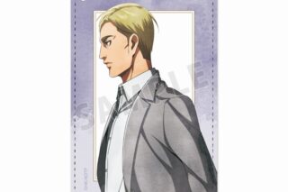 進撃の巨人 描き下ろし エルヴィン 歩み・水彩風ver. 1ポケットパスケース【再販】
 
2025年8月7日発売