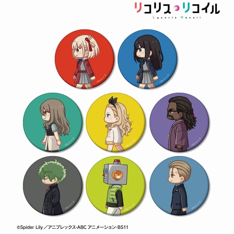 リコリス・リコイル (リコリコ) トレーディング ちびとこ マット缶バッジ【アニメイト特典付】
 
2025年9月7日発売