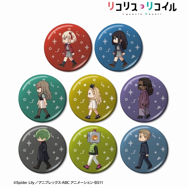 リコリス・リコイル (リコリコ) トレーディング ちびとこ メタリック缶バッジ【アニメイト特典付】
 
2025年9月7日発売
で取扱中 (アニメイト)