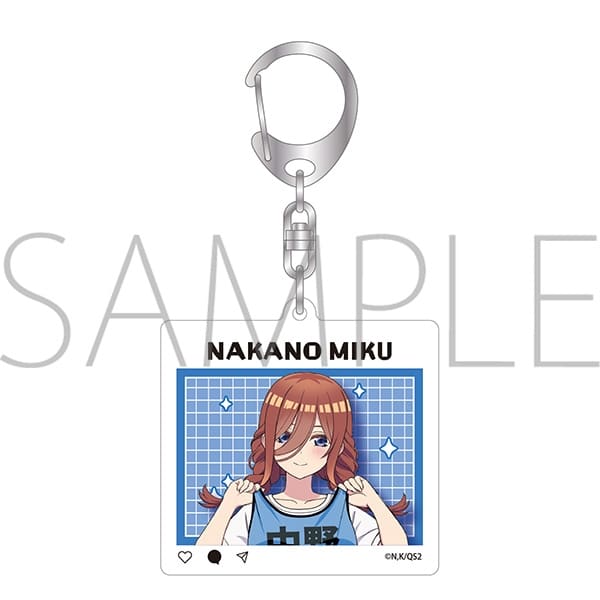 五等分の花嫁* アクリルキーホルダー/中野三玖
 
2025年7月5日発売
で取扱中 (アニメイト)