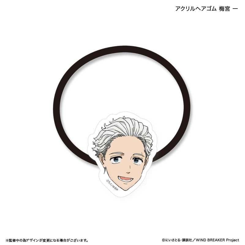 ウィンドブレイカー (ウィンブレ) アクリルヘアゴム 梅宮 一     ホビーストックで2025年5月発売