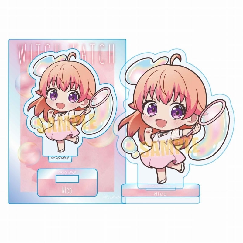 TVアニメ『ウィッチウォッチ』 ミニスタンド 若月ニコ バブルver.
 
2025年7月19日発売