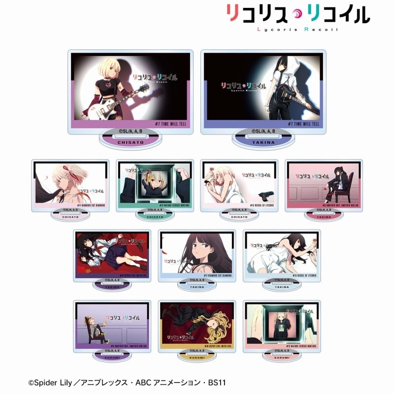 リコリス・リコイル (リコリコ) トレーディングアイキャッチアクリルスタンド ver.B【再販】
 
2025年8月7日発売