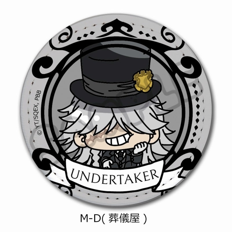 アニメ黒執事 — レザーバッジ(丸形) M-D(葬儀屋)
 
2025年03月上旬発売
 【アニメイト】