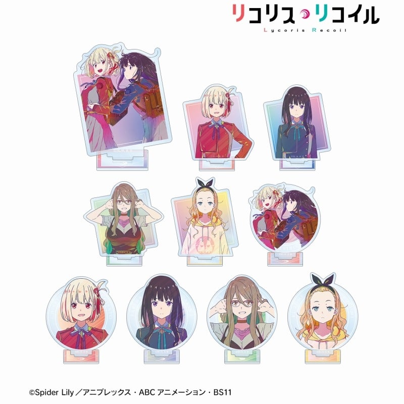 リコリス・リコイル (リコリコ) トレーディング Ani-Art clear label アクリルスタンド【再販】
 
2025年8月7日発売