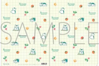 夏目友人帳 ニャンコ先生クリアファイル/おやさい柄
 
2025年4月26日発売