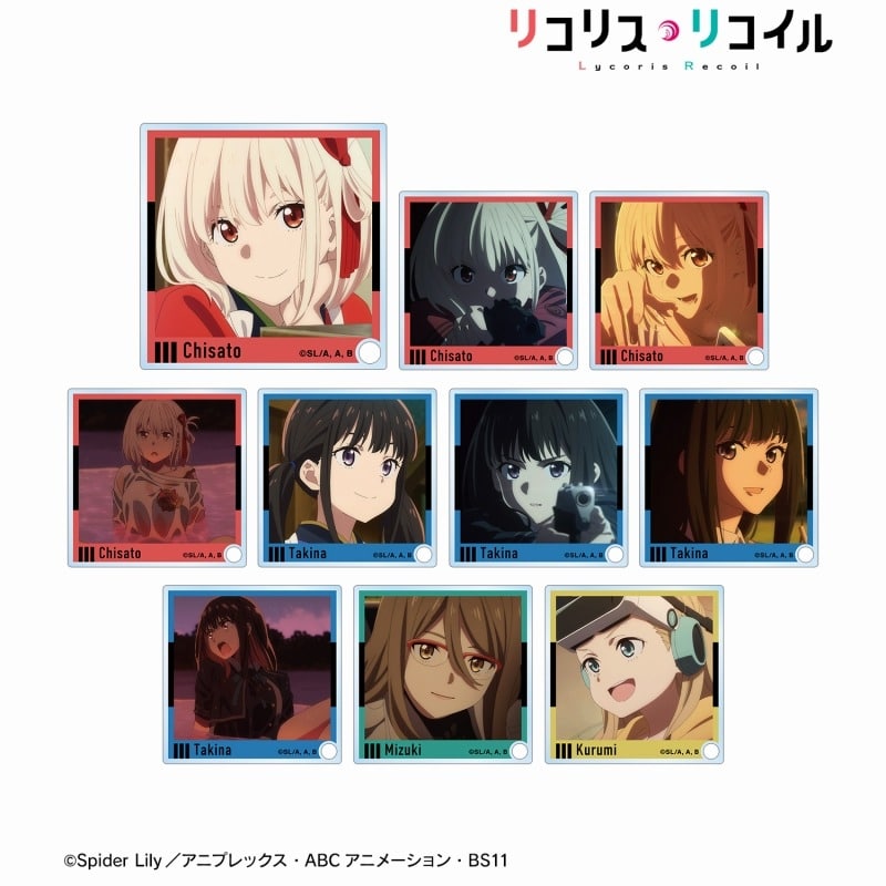リコリス・リコイル (リコリコ) トレーディング場面写アクリルスタンドパネル【再販】
 
2025年8月7日発売