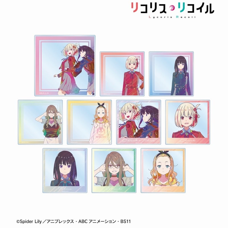 リコリス・リコイル (リコリコ) トレーディング Ani-Art clear label アクリルカード【再販】
 
2025年8月7日発売