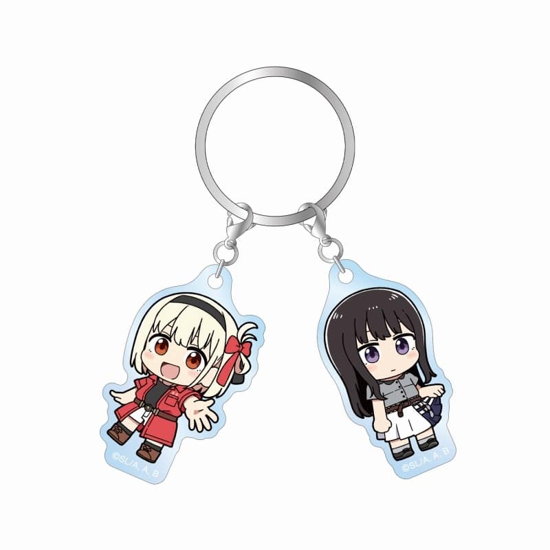 リコリス・リコイル (リコリコ) 描き起こし 錦木千束&井ノ上たきな Art by 荒* ちびキャラ 2連アクリルキーホルダー ver.C【再販】
 
2025年8月7日発売