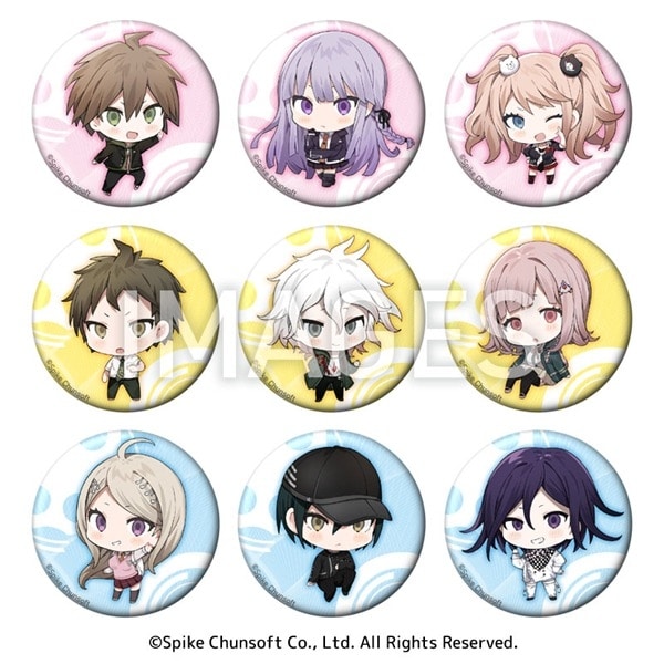 ダンガンロンパ シリーズ 和紙風57mm缶バッジ【再販】
 
2025年08月発売