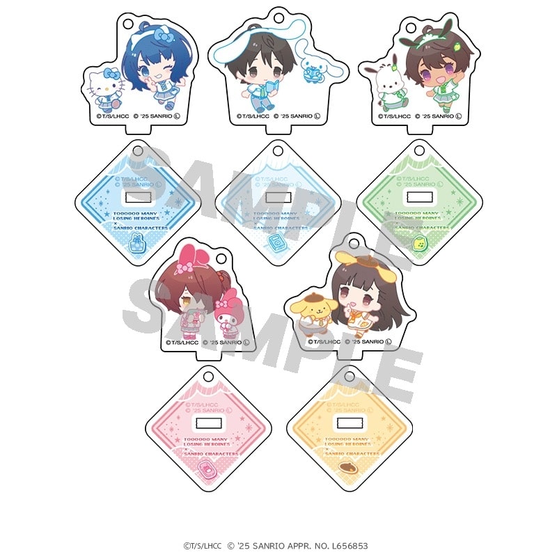 負けヒロインが多すぎる!×サンリオキャラクターズ ミニアクリルスタンドキーホルダー ミニキャラver.(全5種)
 
2025年07月下旬発売