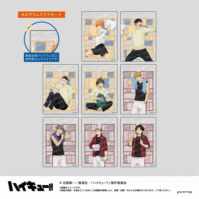ハイキュー!! ホログラムクリアカードコレクション-遠征-
 
2025年07月下旬発売