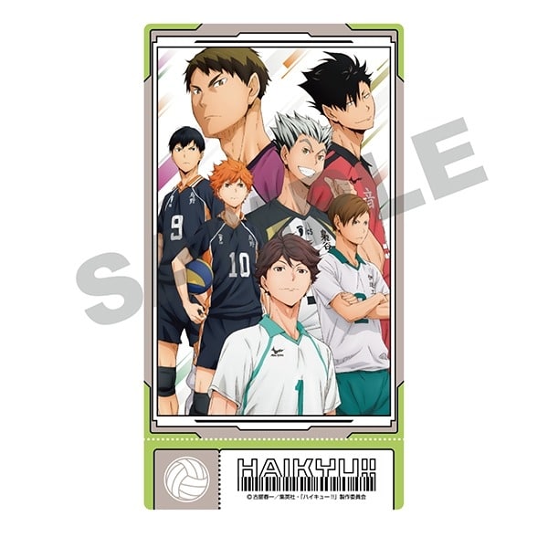 アニメ『ハイキュー!!』 ビジュアルクリアチケット2【再販】
 
2025年08月発売
で取扱中
