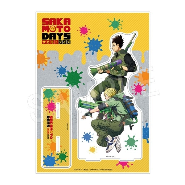 サカモトデイズ BIGペアアクリルスタンド ペイントボールver. 朝倉シン&眞霜平助 
2025年07月発売