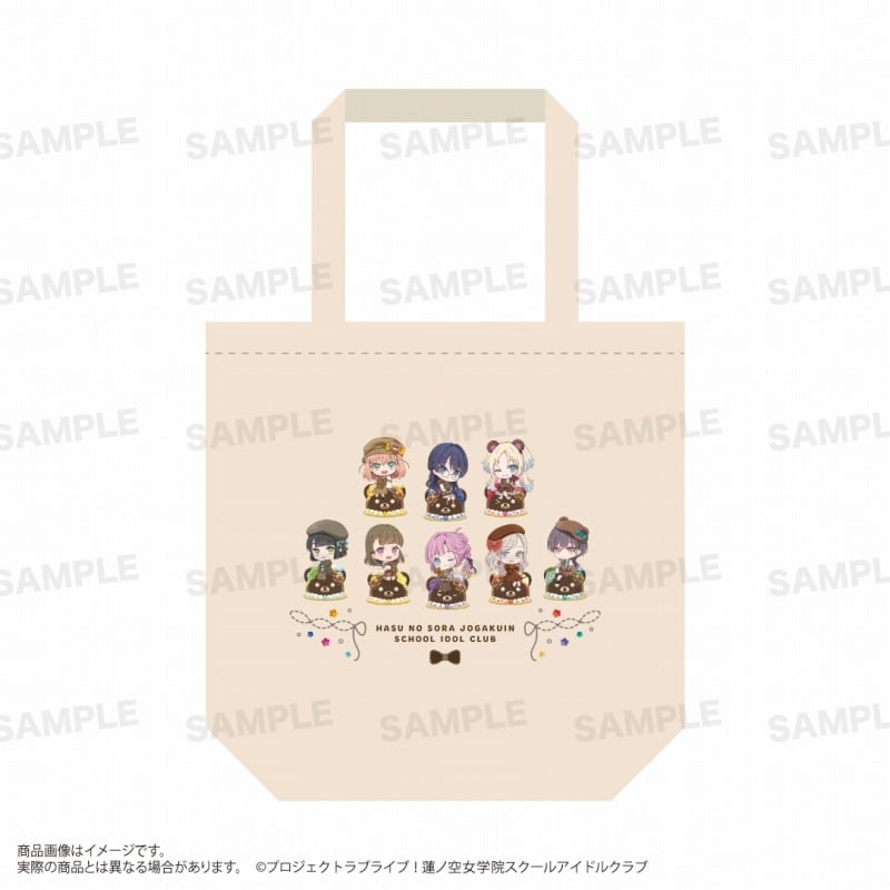 ラブライブ!蓮ノ空女学院スクールアイドルクラブ トートバッグ(きゃらどるちぇ)テディベアver.
 
2025年07月発売