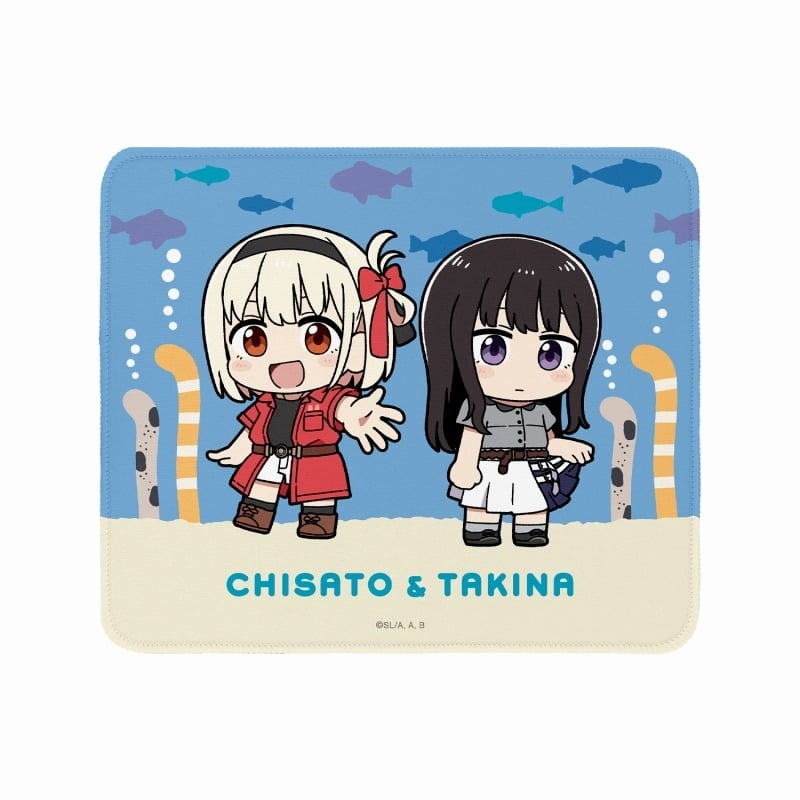 リコリス・リコイル (リコリコ) 描き起こし 錦木千束&井ノ上たきな Art by 荒* ちびキャラ マウスパッド ver.C【再販】
 
2025年8月7日発売