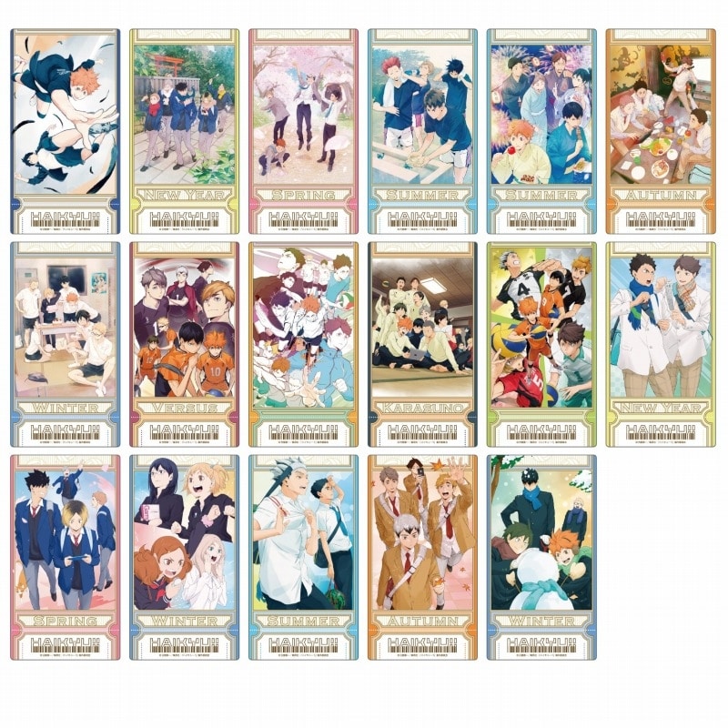 アニメ『ハイキュー!!』 ビジュアルクリアチケット【再販】
 
2025年08月発売
で取扱中