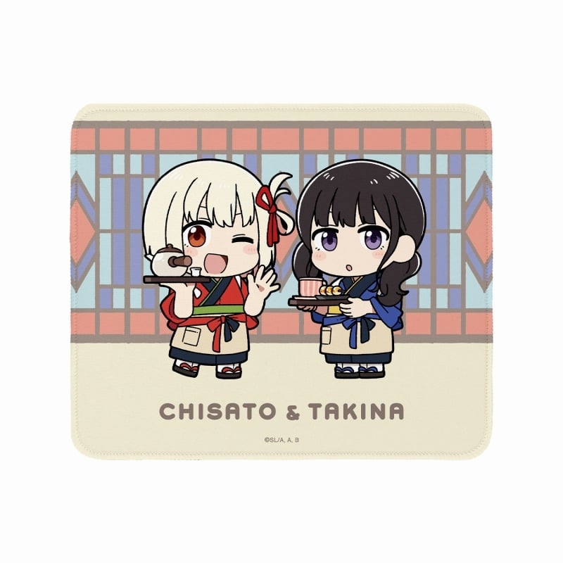 リコリス・リコイル (リコリコ) 描き起こし 錦木千束&井ノ上たきな Art by 荒* ちびキャラ マウスパッド ver.B【再販】
 
2025年8月7日発売
