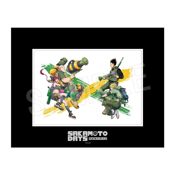 サカモトデイズ キャラファインマット ペイントボールver. 
2025年07月発売