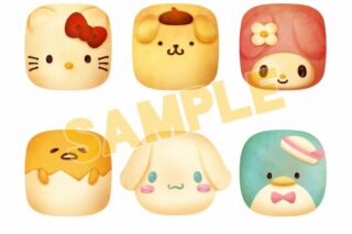 サンリオキャラクターズ ちぎりパンスクイーズマスコット【再販】
 
2025年08月発売