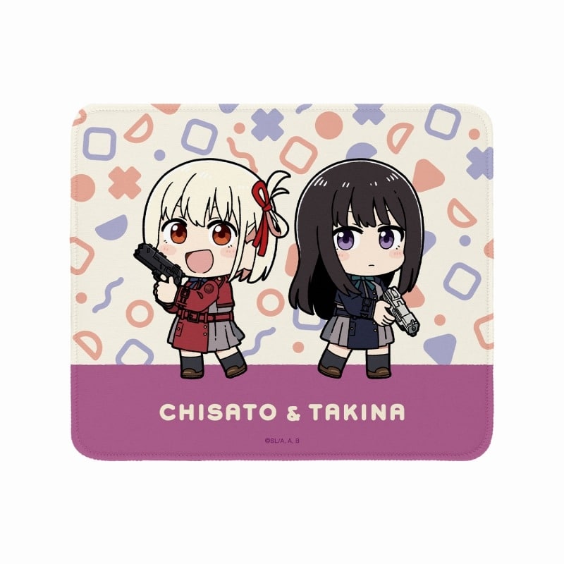 リコリス・リコイル (リコリコ) 描き起こし 錦木千束&井ノ上たきな Art by 荒* ちびキャラ マウスパッド ver.A【再販】
 
2025年8月7日発売