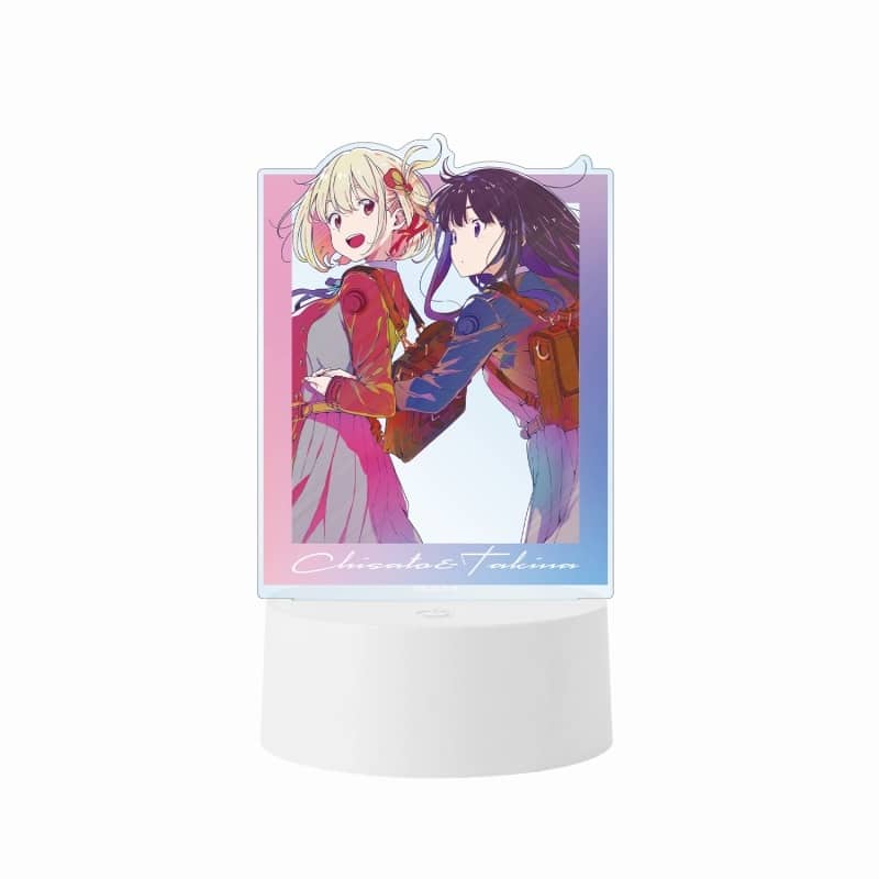 リコリス・リコイル (リコリコ) 錦木千束&井ノ上たきな Ani-Art clear label ライトアップアクリルスタンド【再販】
 
2025年8月7日発売
で取扱中 (アニメイト)