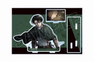 進撃の巨人 リヴァイ パーツ付きBIGアクリルスタンド【再販】
 
2025年8月7日発売
で取扱中