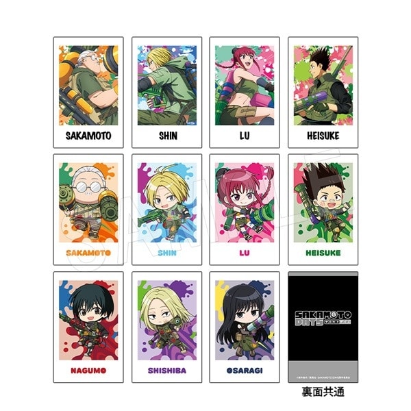 サカモトデイズ ポラショットコレクション ペイントボールver. 
2025年07月発売
