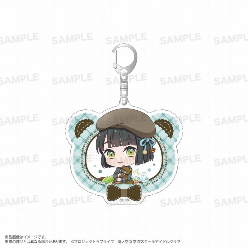 ラブライブ!蓮ノ空女学院スクールアイドルクラブ アクリルキーホルダー(きゃらどるちぇ)テディベアver. 百生 吟子
 
2025年07月発売