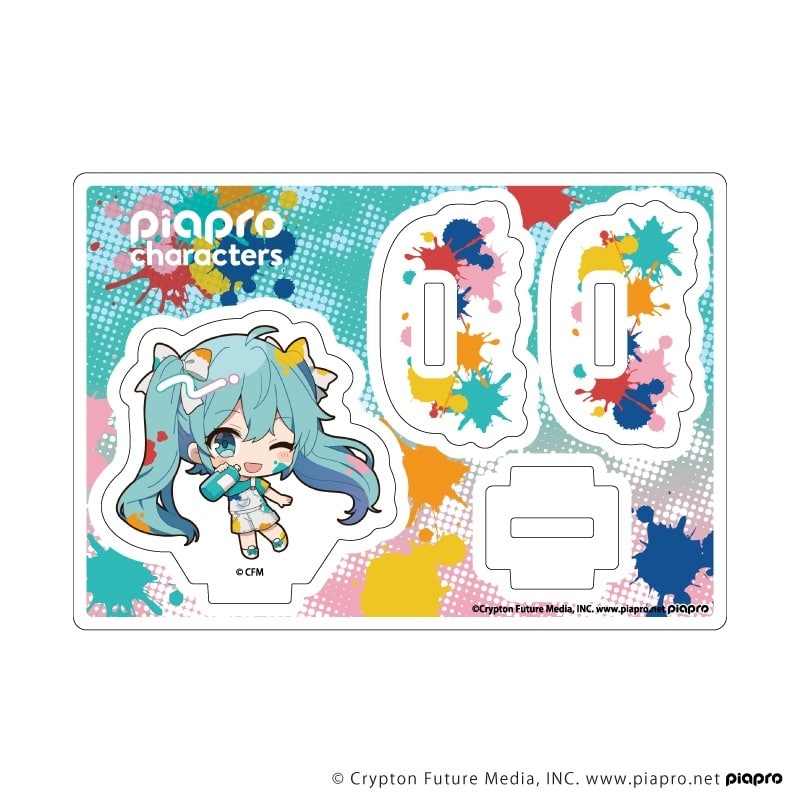 ピアプロキャラクターズ ゆらゆらアクリルスタンド1月初音ミク ペンキver.(ミニキャライラスト)
 
2025年08月発売