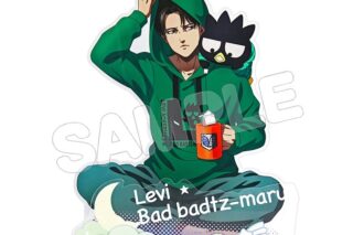 進撃の巨人×サンリオキャラクターズ4 ビッグアクリルスタンド リヴァイ×バッドばつ丸
 
2025年08月発売
で取扱中 (アニメイト)