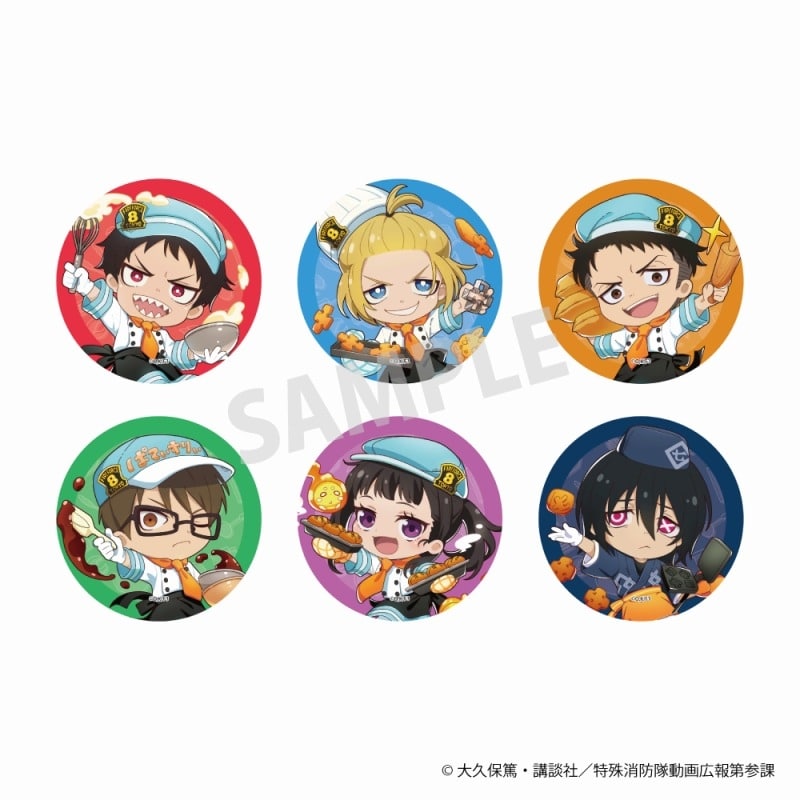 炎炎ノ消防隊 炎炎祭デフォルメ缶バッジ(ランダム)【NATSLIVEコラボ】
 
2025年06月発売