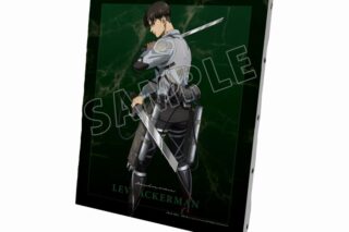 進撃の巨人 描き下ろしイラスト リヴァイ 戦う背中ver. キャンバスボード【再販】
 
2025年8月7日発売