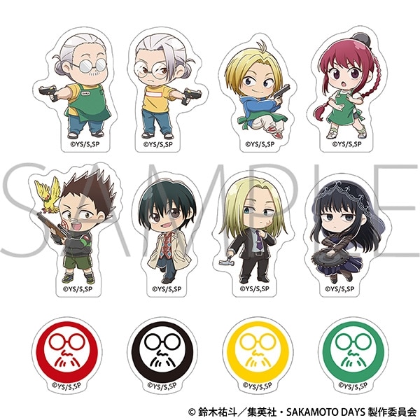 サカモトデイズ フレークシール 
2025年7月19日発売