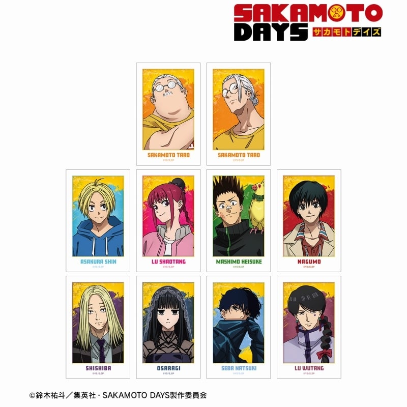 サカモトデイズ トレーディングインスタントカメラ風イラストカード【アニメイト特典付】 
2025年8月27日発売