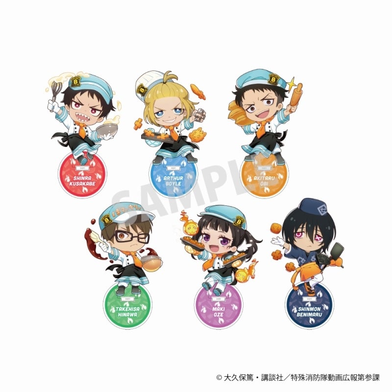 炎炎ノ消防隊 炎炎祭デフォルメアクリルスタンド(ランダム)【NATSLIVEコラボ】
 
2025年06月発売
 【アニメイト】