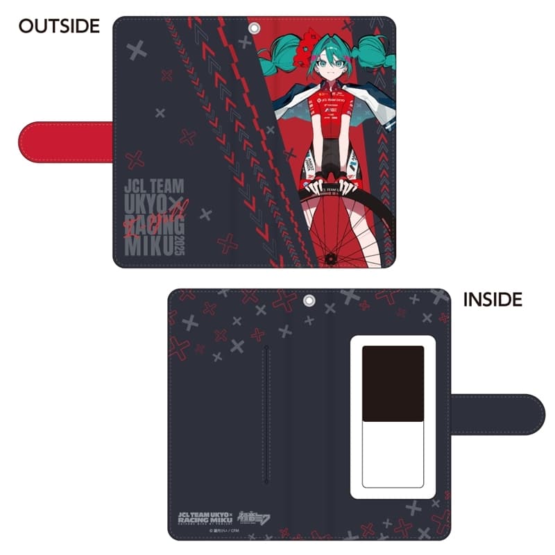 レーシングミク 2025 JCL TEAM UKYO 応援Ver.  手帳型スマートフォンケース
 
2025年08月発売