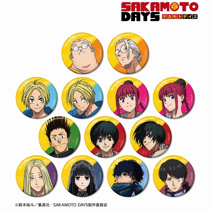 サカモトデイズ トレーディング缶バッジ【アニメイト特典付】 
2025年8月27日発売