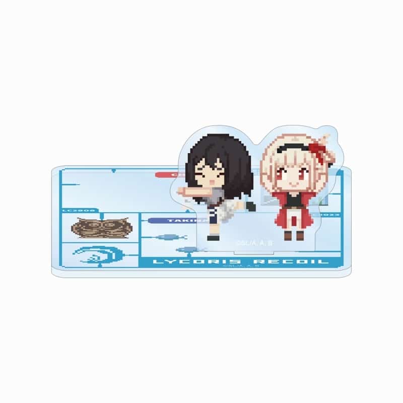 リコリス・リコイル (リコリコ) 錦木千束&井ノ上たきな DOT DOT アクリルスタンド付きコースター ver.C【再販】
 
2025年8月7日発売