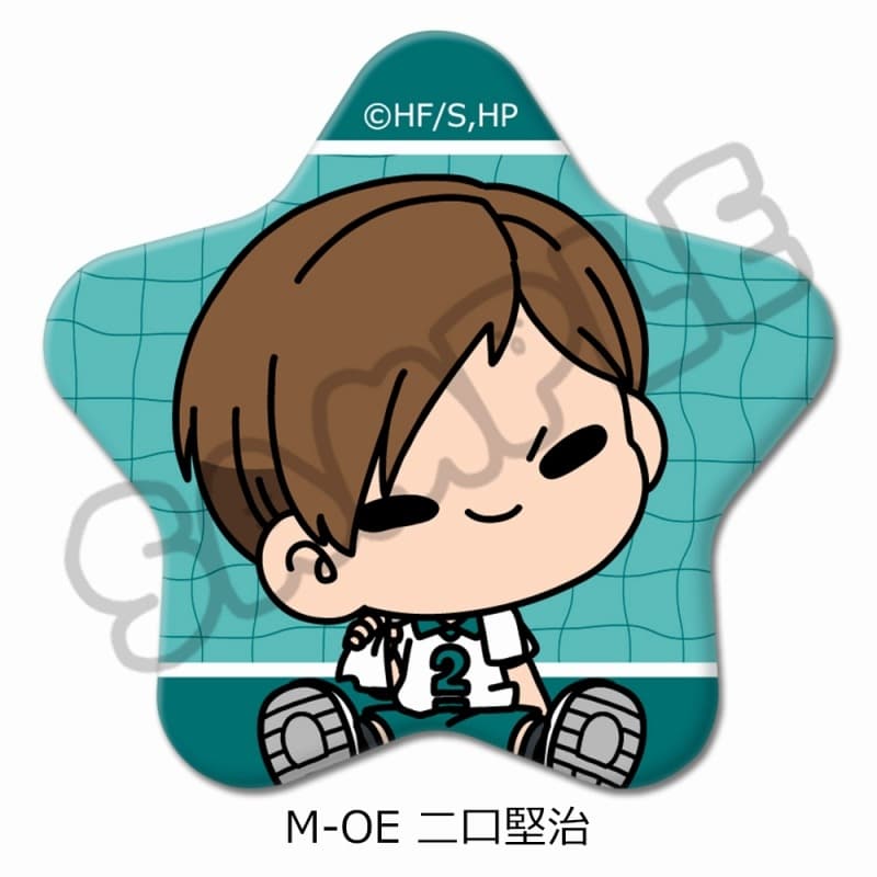 ハイキュー!! みんなmochocho化大作戦!第7弾 星型缶バッジ M-OE(二口堅治)
 
2025年08月下旬発売