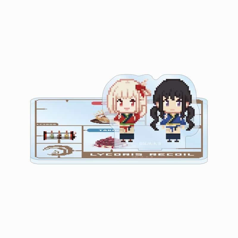 リコリス・リコイル (リコリコ) 錦木千束&井ノ上たきな DOT DOT アクリルスタンド付きコースター ver.B【再販】
 
2025年8月7日発売